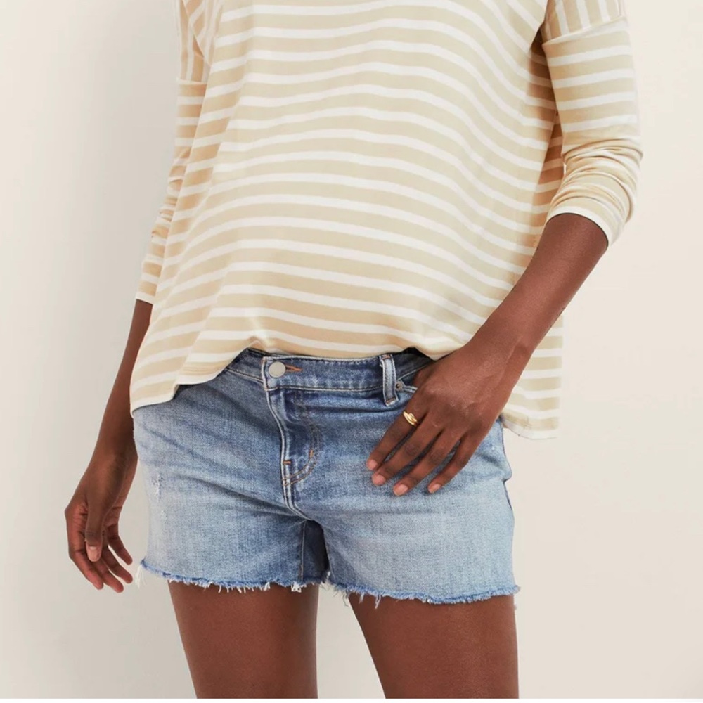 Hatch maternity Jean shorts!